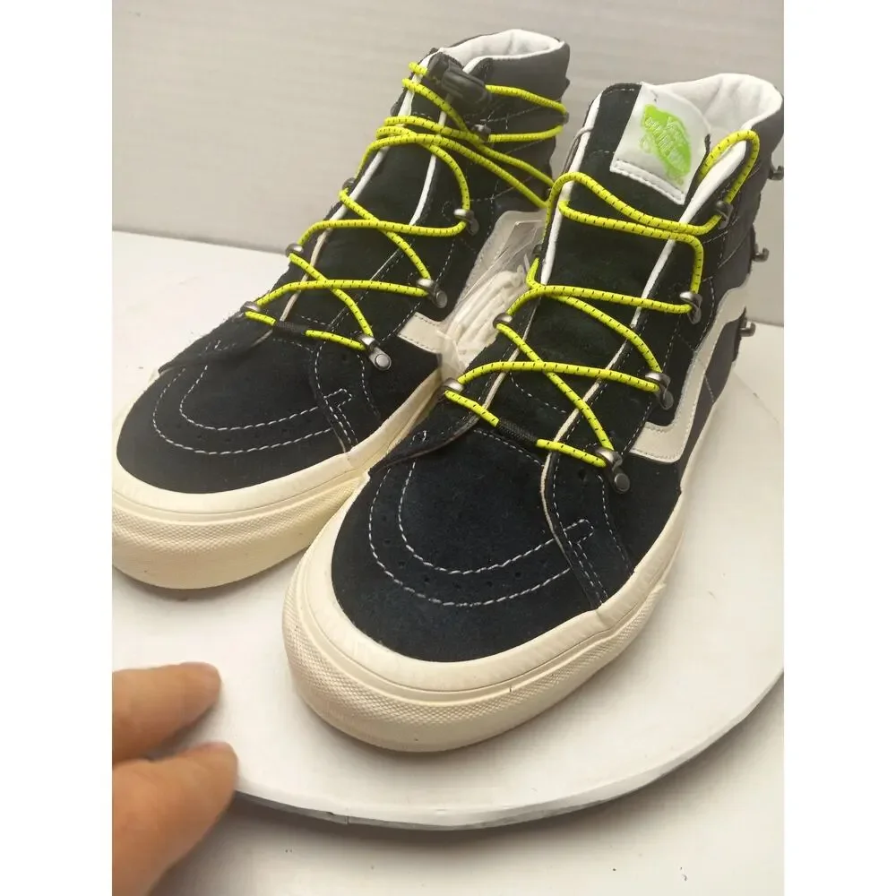 Vans Suede SK8-Hi Echo DX Black Raven Mens Sz 9.5 Womens Sz 11 LACE Youre way